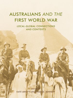 cover image of Australians and the First World War